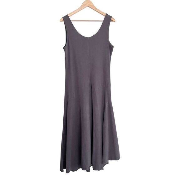 Lilith Asymmetrical Sleeveless Jersey Knit Dress - Picture 2 of 6